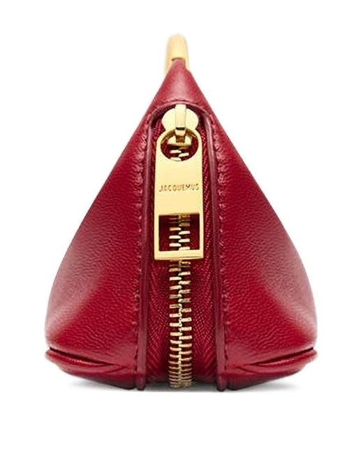 Mini Borsa Le Porte Calino di Jacquemus in Red