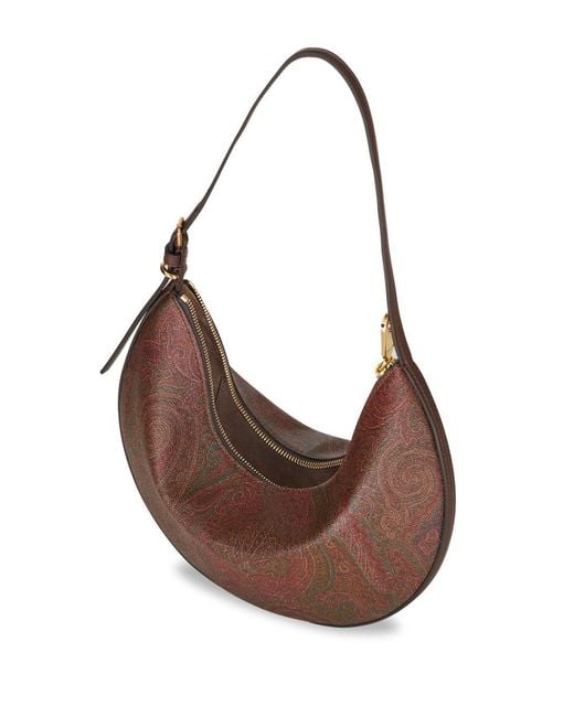 Etro Brown Medium Hobo Bag