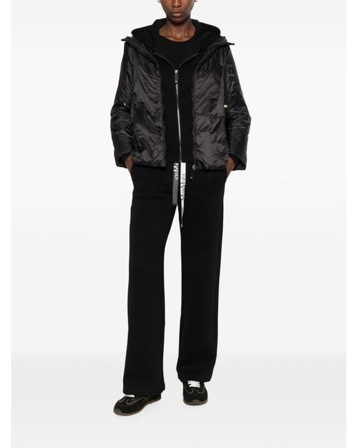 Max Mara Black Nylon Padded Blouson Jacket