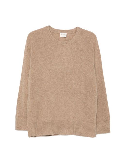 Closed Natural Wool Crewneck Jumper