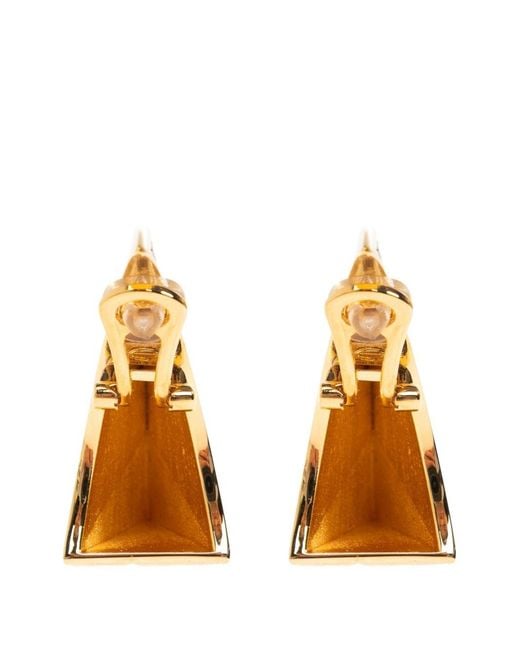 Alaïa Black Medium Earrings