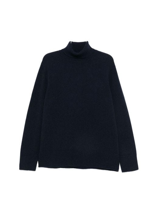 The Row Blue Stepny Wool And Cashmere Jumper