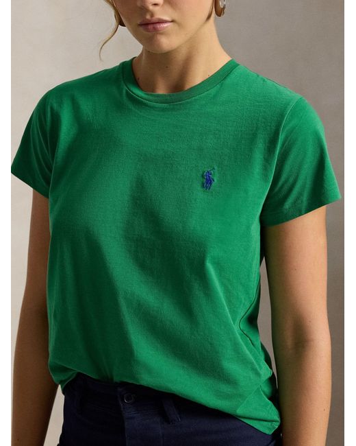 Polo Ralph Lauren Green Cotton T-Shirt