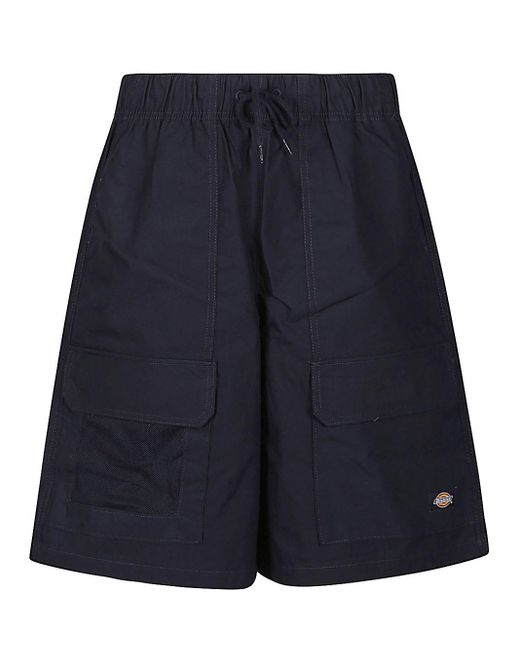 Dickies Blue Bermuda Shorts In Cotton for men