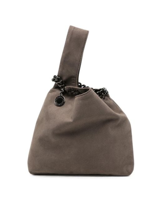 Stella McCartney Brown Falabella Wristlet Bag