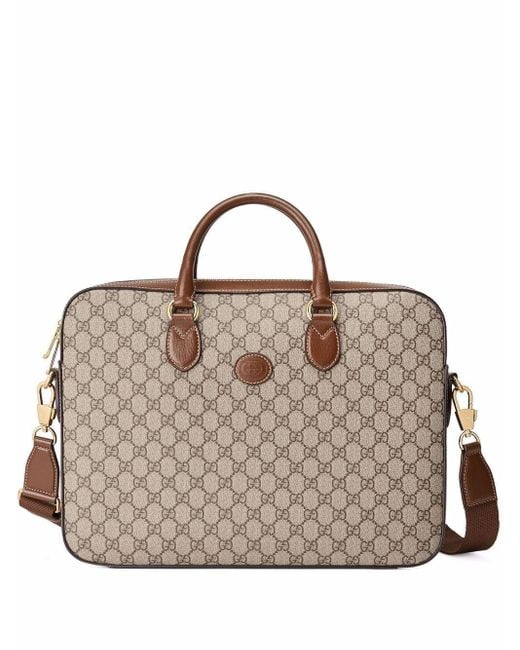 Gucci Metallic Bag With Logo for men