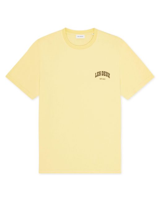 Les Deux Yellow Brady Hoop T-Shirt for men