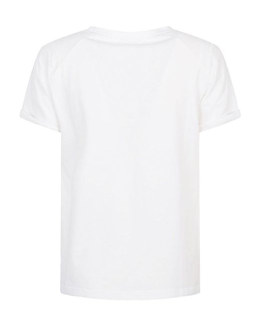 Base London White Cotton T-Shirt