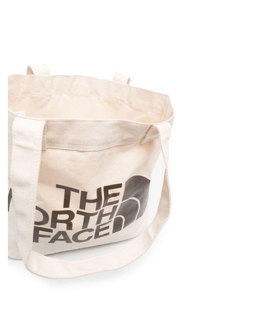 The North Face White Cotton Tote Bag for men