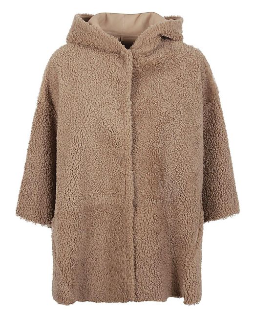 Enes Brown Alice Suede Leather Jacket