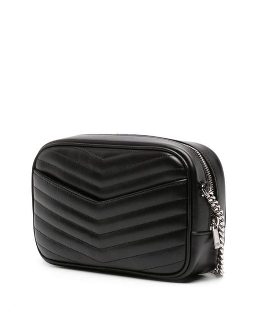 Saint Laurent Black Mini Lou Bag