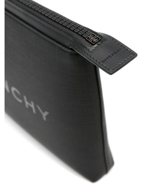 Givenchy Black 4g-monogram Travel Pouch for men