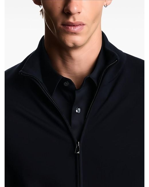 Emporio Armani Blue Cotton Shirt for men