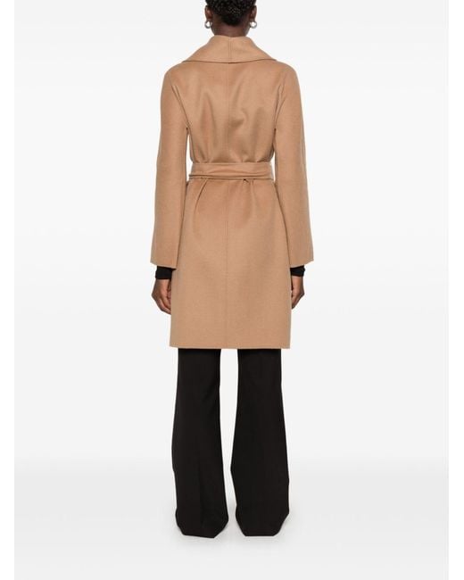 Max Mara Natural Wool Coat