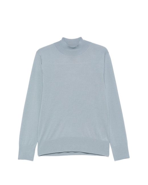 The Row Blue Nari Wool Sweater