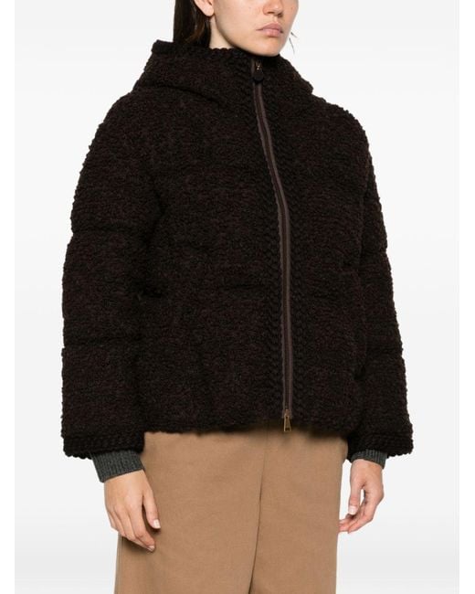 Moncler Black Cristallin Short Down Jacket