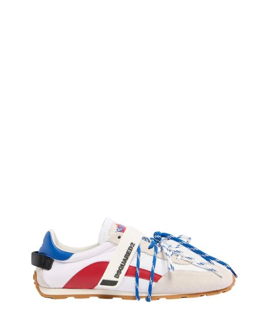 DSquared² White Dc-642 Sneakers for men