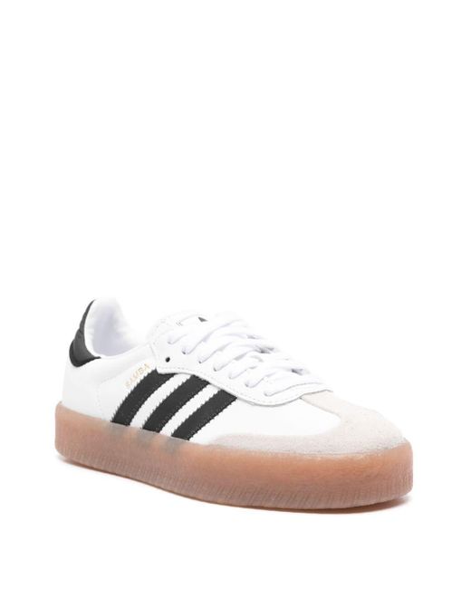 Adidas Pink Samba Platform Sneaker