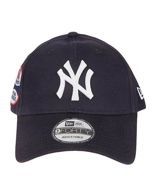 Cappello 9forty New York Yankees di KTZ in Blue da Uomo