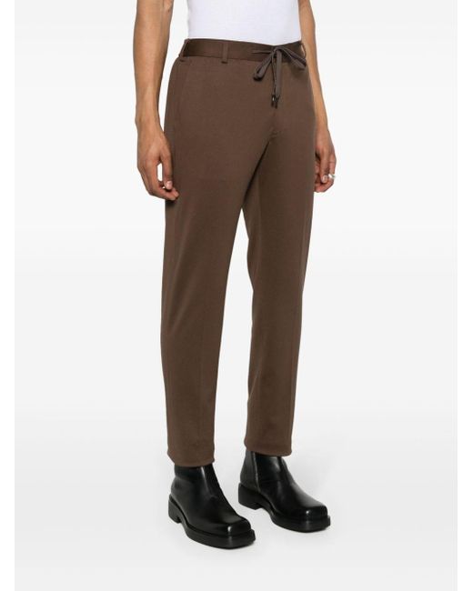 Circolo 1901 Brown Drawstring-fastening Trousers for men