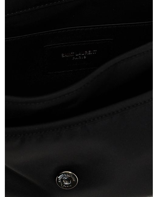 Saint Laurent Black Niki Messenger Bag for men