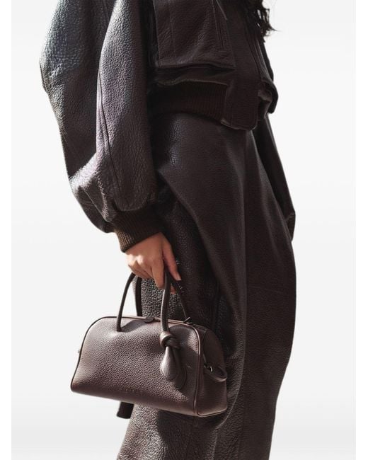 Jacquemus Brown Le Petit Turismo Leather Handbag