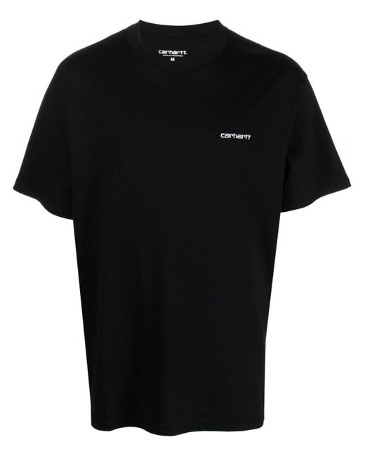 Carhartt Black Cotton T-Shirt for men