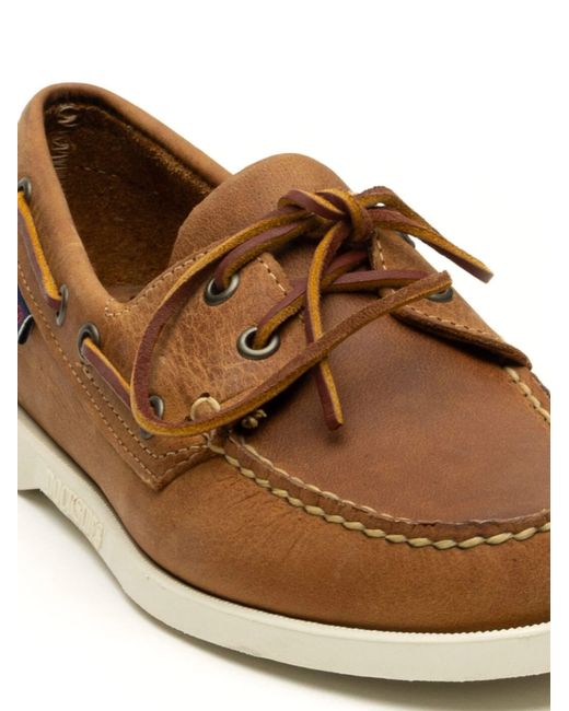 Sebago Brown Dockside Loafers
