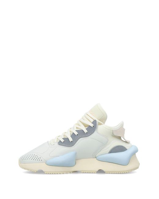 Y-3 White Kaiwa Low-top Sneakers for men