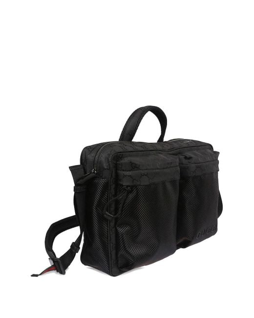 Gucci Black Nexus Large Shoulder Bag for men