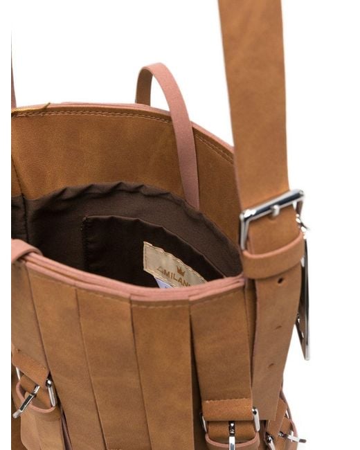 La Milanesa Brown Sally Shoulder Bag