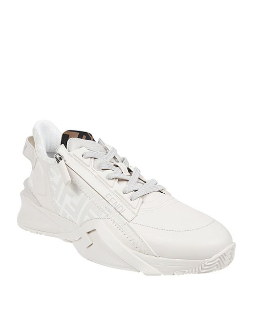 Fendi logo top high top sneakers