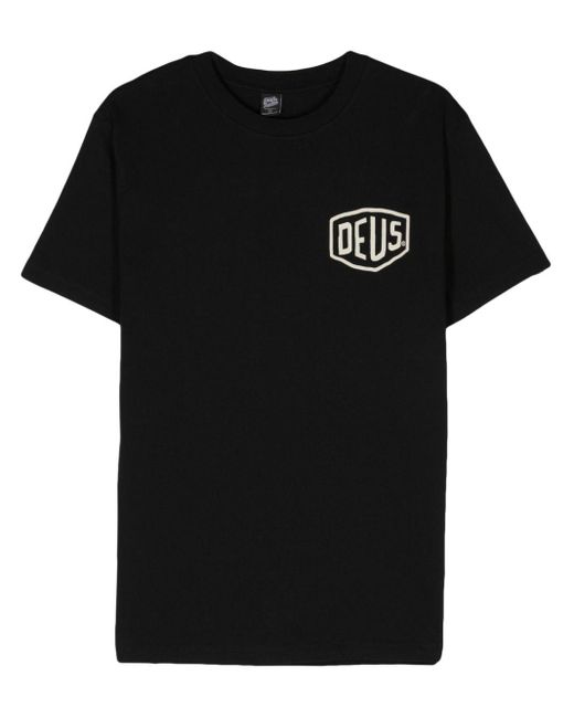 DEUS Black Logo T-shirt for men