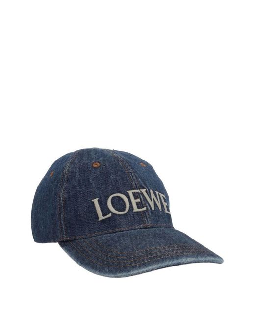 Loewe Blue Denim Baseball Cap