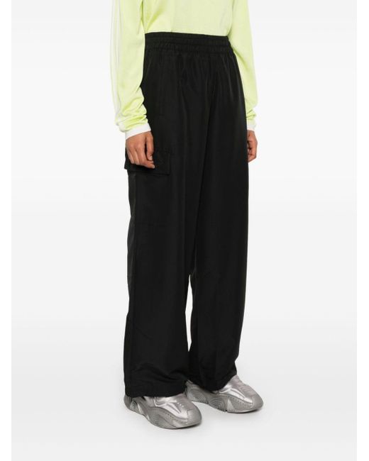 Adidas Black Drawstring Cargo Pants