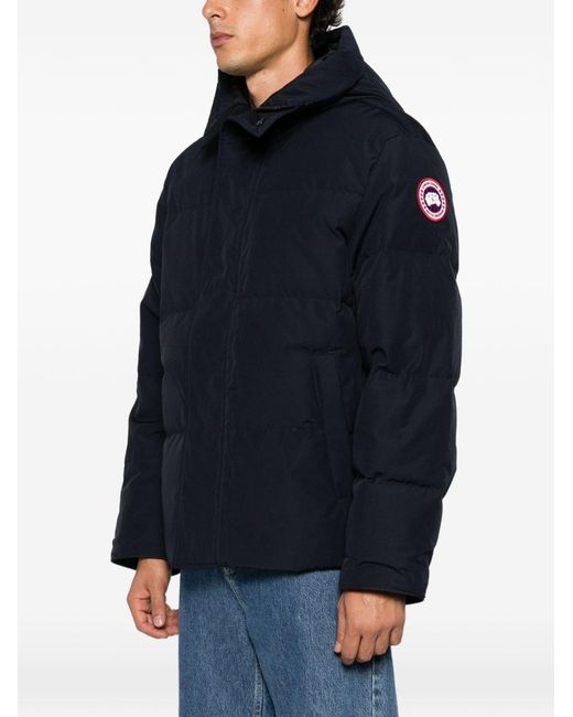 Canada Goose Blue Seymour Short Down Jacket for men