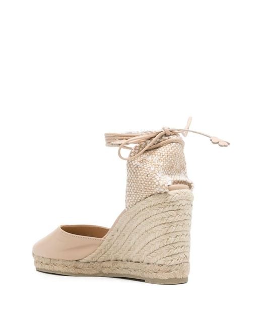 Castaner White Carina Espadrilles