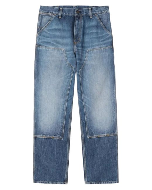 Carhartt Blue Denim Jeans for men