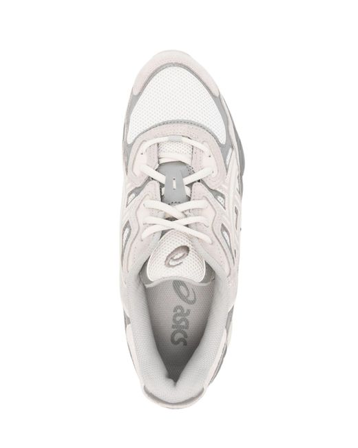 Asics White Gel Nyc Sneakers for men