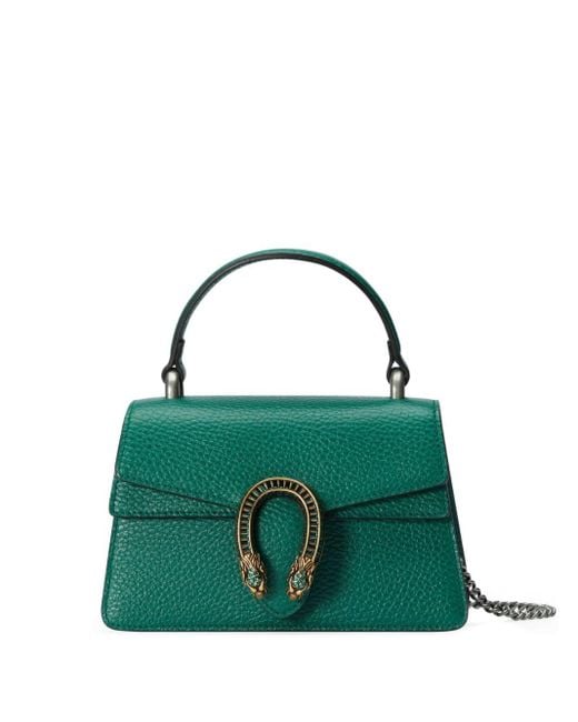 Gucci Green Mini Dionysus Top-handle Bag