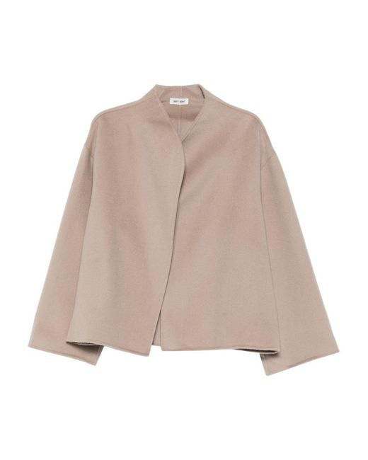 Soft Goat Natural Wool Cape