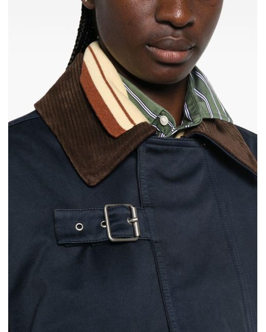 Loewe Blue Collar Detail Jacket