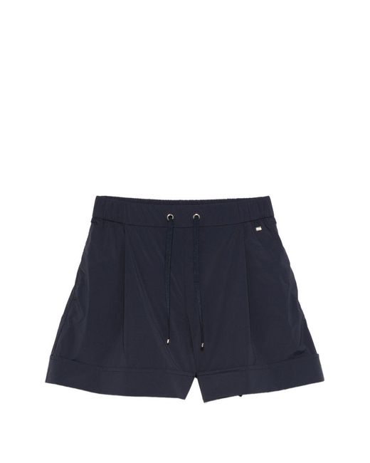 Herno Blue Nylon Shorts