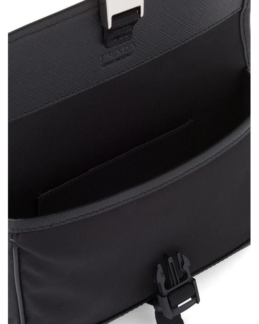 Porta Cellulare di Prada in Black da Uomo