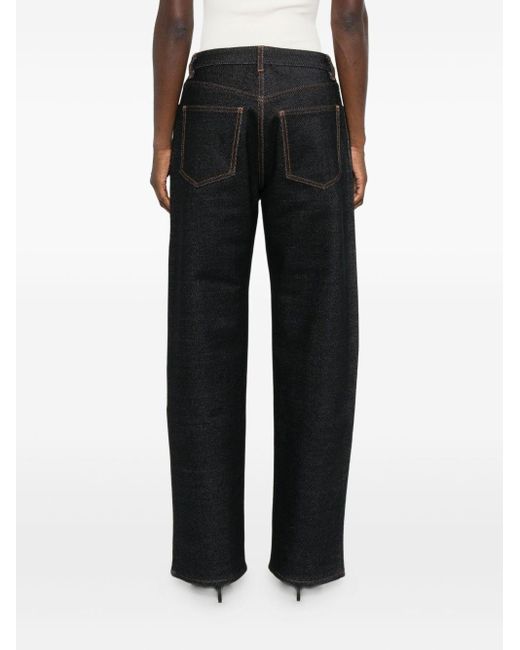 Alaïa Black Denim Cotton Jeans