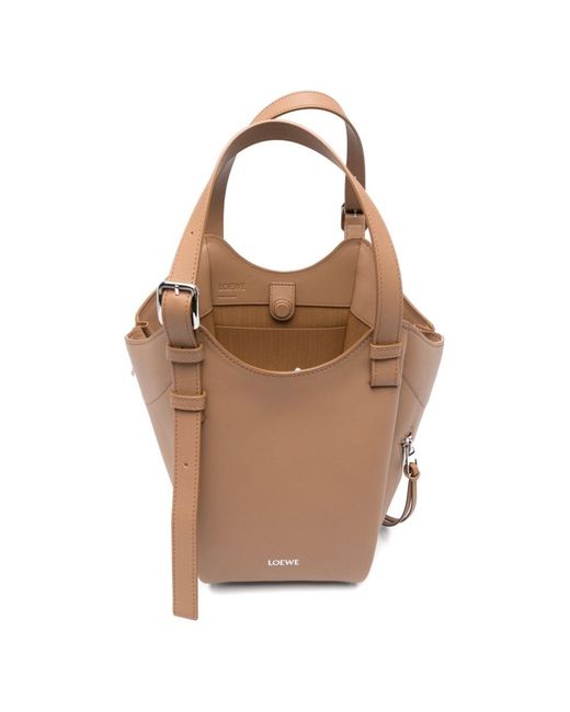 Loewe Natural Hammock Leather Tote Bag