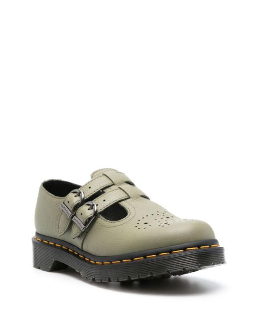Dr. Martens Green 8065 Mary Jane Leather Shoes