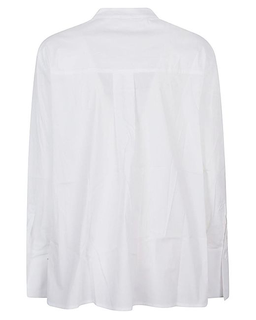 Liviana Conti White Cotton Shirt