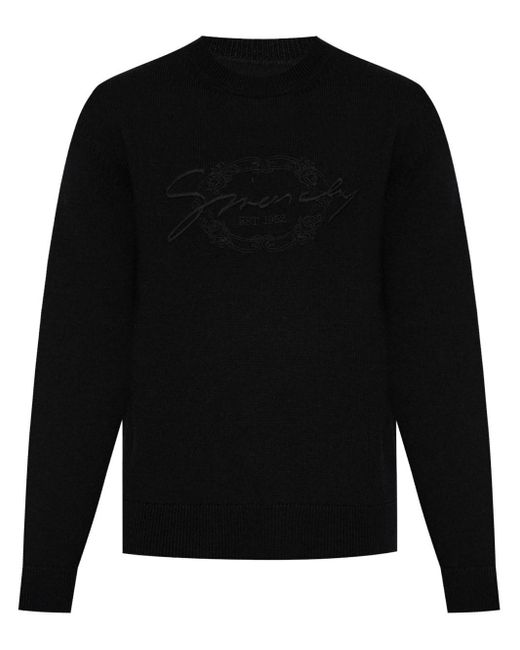 Givenchy Black Wool Sweatshirt for men