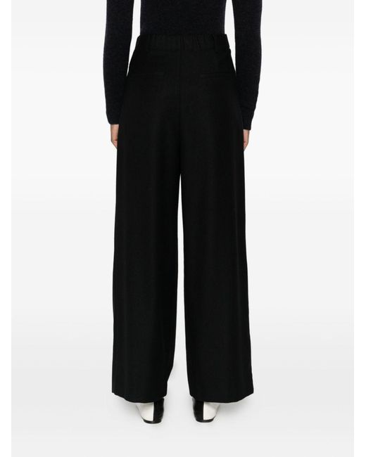 Susanne Bommer Black Cotton Blend Trousers